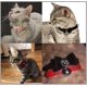 thumbnail image 5 of Adjustable, Soft and Safe Velvet Cat Collar with Bell and Double Bow Tie (Black), 5 of 5