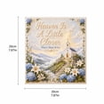 thumbnail image 3 of Remembrance Pearl Art Diy Kit with 3D Bead Painting Design, 8 X 8 Inches, for Home Wall Decor, Memorial Craft Decoration, 3 of 5