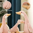 thumbnail image 3 of BESTSKY Weighted Stuffed Animals,Soft Plush Feel Weighted Stuffed Animal,Comfortable Cuddling Experience Goose Stuffed Animal,Pink,55cm, 3 of 5