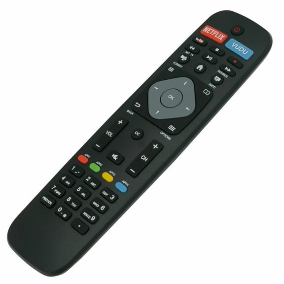 New Replaced Remote for Philips TV 43PFL4901F7 49PFL7900 55PFL7900F7 32PFL4901F7