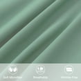 thumbnail image 5 of Unique Bargains 2-Pack Envelope Closure Pillow Sham Queen Spa Blue, 5 of 8