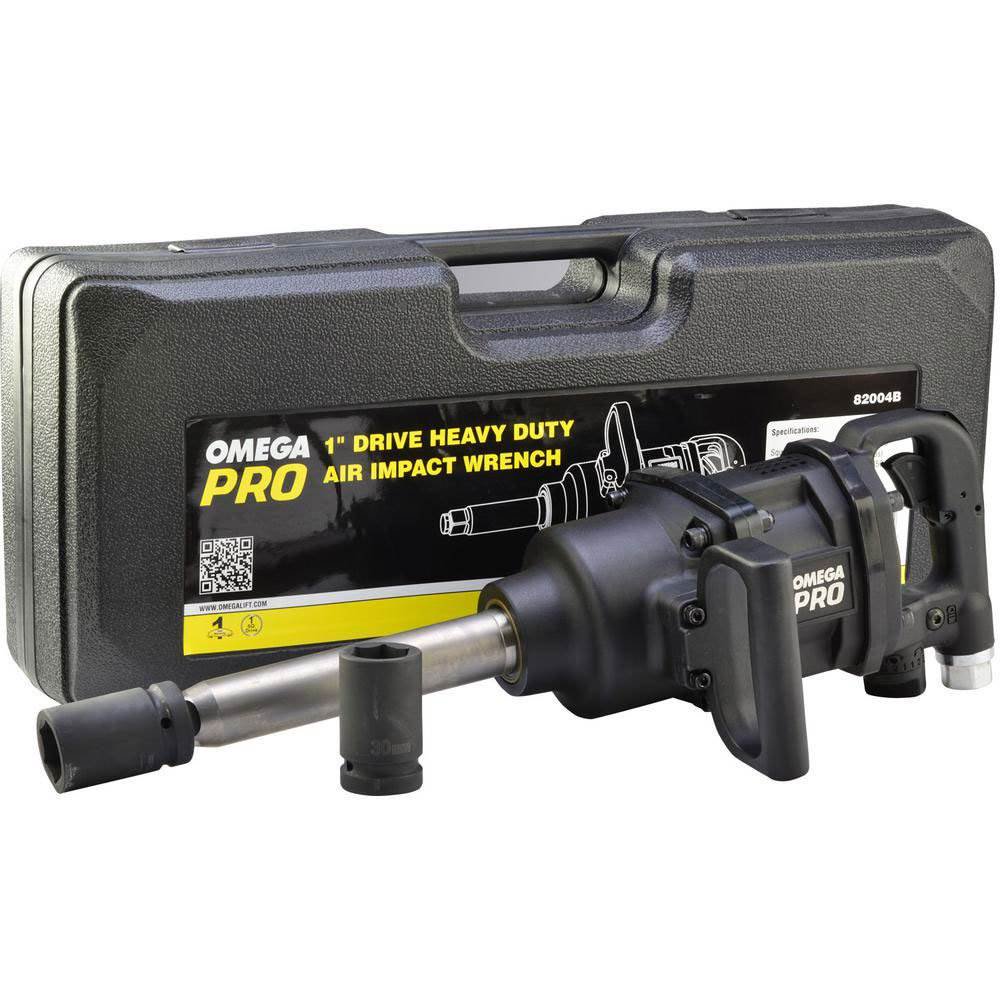 Omega Pro 82004B 1 Inch Drive Heavy Duty Air Impact Wrench with