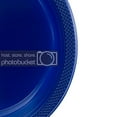 thumbnail image 4 of JAM Paper Round Plastic Party Plates, Royal Blue, 20 per Pack, Large, 10.25", 4 of 4