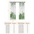 thumbnail image 6 of St. Patrick's Blackout Curtains for Bedroom, Luck Shamrock Eucalyptus Leaves Flowers Plants Thermal Insulated Kitchen Drapes with Grommets, Light Blocking Window Treatment, 2 Panels 52" x 45", 6 of 7