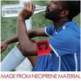 thumbnail image 3 of OULII Brassard Réglable en Néoprène Rouge pour Soccer et Basketball en Extérieur, 3 of 8