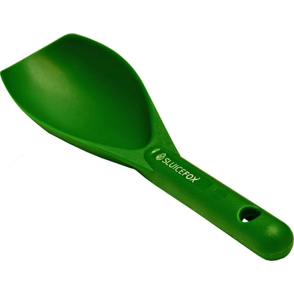 Sluice Fox Sluice Fox 12.5 Inch Prospecting Sand Scoop Plastic Trowel for Metal Detector Gold Panning (Green)