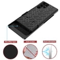 thumbnail image 4 of Takfox Case For Samsung Galaxy S22 /S22 Plus/case, Shockproof Hard Shell [Built-in Kickstand] Secure Locking Belt Swivel Clip Holster Defender Carrying Armor Sturdy Case Cover，Black, 4 of 7