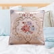 thumbnail image 1 of Funda de almohada bordada, funda de almohada decorativa lujo, funda de cojín decorativa para decoración de habitación, cama, sillas y coche Beige, 1 of 8
