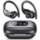 thumbnail image 1 of Auriculares Bluetooth Auriculares inalámbricos 80 horas de reproducción con estuche de carga LED Auriculares deportivos con gancho para la oreja Graves profundos IPX7 Auriculares supraaurales impermea, 1 of 5