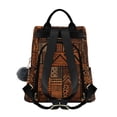 thumbnail image 2 of FORMRS Women's Travel Backpack Purse Anti-Theft Hidden Pockets Casual Shoulder Bag, Abstract Tribal Pattern, 2 of 7