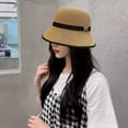 thumbnail image 3 of RKSTN Polyester Sun Hat Sun Hat Sun Protection Sunshade Outdoor Travel Riding Beach Empty Sun Hat Bucket Hat Summer Hat Sun Protection Breathable Sun Protection, 3 of 5