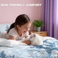 thumbnail image 6 of Yspwyqan Winter Snow Forest Full Size Comforter Set, Soft Fluffy Bedding Set with 2 Pillow Shams for Winter Bedroom Decor, All Season Cozy Bed Set for Kids Adults, 6 of 7