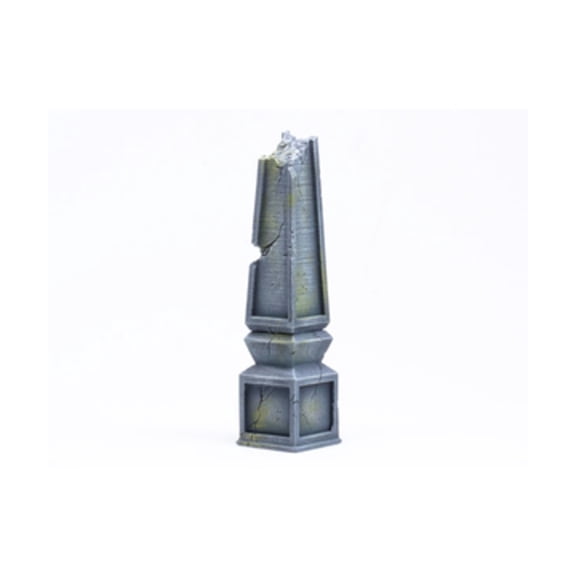 Tabletop Art Destroyed Obelisk New