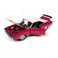 thumbnail image 4 of 1970 Dodge Charger R/T SE 440 Class of '70 50th Anniversary, Panther Pink - Auto World AMM1215 - 1/18 scale Diecast Model Toy Car, 4 of 8