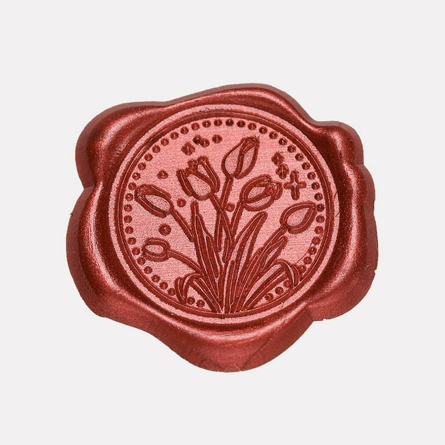 10 Pcs Lacquer Wax Label Seal Adhesive Stickers Fire Labels Invitation Stamp Sealing Ink Pad Envelope 32