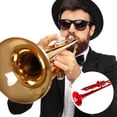 thumbnail image 1 of Not Easy To Rust Brass Trumpet Body Brass Trumpet, Trumpet,   For Instrument Lovers Christmas Gifts, 1 of 8