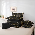 thumbnail image 6 of Feelyou Tribal Wolf Adult Twin Bedding Sets 7pcs, Boho Western Aztec Bedding Comforter Set, 6 of 8