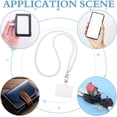 thumbnail image 6 of Pearl Phone Lanyard Universal Cell Phone Lanyard 24.8In Crossbody Phone Chain Strap Detachable Neck Strap with Phone Tether Pabs Beaded Phone Charms Straps Compatible for Most Smartphones White, 6 of 7