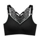 thumbnail image 1 of Sujetador de seda Ice para mujer: espalda mariposa, sin aros, gran sujeción para el pecho, nailon/spandex, 1 of 6