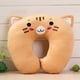 thumbnail image 4 of Inteprter Almohadas para viajar Suaves y de apoyo En forma de U para un viaje tranquilo Almohada en forma de U de amplia aplicación Juegos de cama tigre 26*30cm, 4 of 6