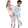 thumbnail image 1 of Leveret Girls "Sock Monkey" 2 Piece Pajama 100% Cotton (Size 12M-14 Years), 1 of 10
