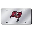thumbnail image 2 of Tampa Bay Buccaneers Silver Laser License Plate, 2 of 2