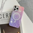thumbnail image 1 of 3d Luminous Magnetic Magsafe Silicone Phone Case Compatible With Iphone 14 Pro Max/14 Pro Glow In The Dark, 1 of 3