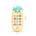 thumbnail image 4 of TFixol Interactive Silicone Baby Teether Phone - Orange, Yellow, or Green - Safe Chewable Educational Toy for Infants 6+ Months (Battery Not Included), 4 of 6