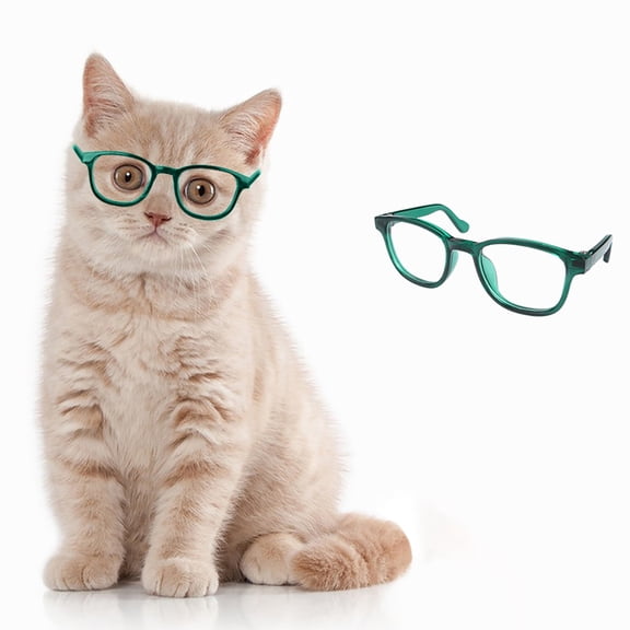 CozyFiel Soft Touch Pet Eyewear for Dogs and Cats, Green
