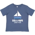 thumbnail image 3 of Inktastic Gigi and Papa Love Me Boys Grandson Boys Baby T-Shirt, 3 of 5