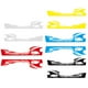thumbnail image 5 of 2 uds coche retrovisor lateral espejo cuerpo raya vinilo DIY gráfico negro Cola Lado lateral del coche Rayas de vinilo, 5 of 8