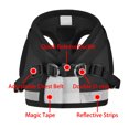 thumbnail image 5 of Solid color pet traction chest strap Reflective breathable mesh chest strap, 5 of 6