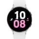 thumbnail image 2 of SAMSUNG Galaxy Watch 5 40mm Bluetooth Smartwatch con Cuerpo, Salud, Fitness y sueño, Vidrio de Zafiro, Seguimiento GPS Mejorado, Bisel Plateado con Banda Blanca (Reacondicionado), 2 of 5