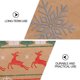 thumbnail image 4 of 20pcs Navidad Kraft Papel Regalo Embalaje Bolsas de embalaje Impreso Bolsos de compras Bolsos de papel, 4 of 5
