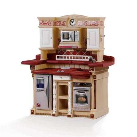 Step2 Classic Lifestyle Party Time Play Kitchen with 33 Piece Accessory Play Set