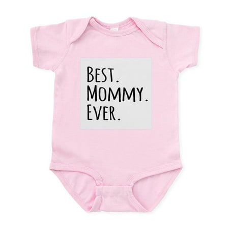 

CafePress - Best Mommy Ever Body Suit - Baby Light Bodysuit Size Newborn - 24 Months