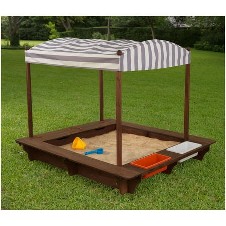 Upc 706943005095 Kidkraft Outdoor Sandbox With Canopy Grey And