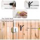 thumbnail image 1 of Gancho para abrigos de pared doble, Gancho para abrigos de aleación de zinc resistente montado en la pared minimalista para entrada Dormitorio Ba?o Ganchos para abrigos multiusos Tornillos incluidos 8.2 * 6.8 * 3.1 cm (Negro) 2 piezas ZefeiWu 8390605329845, 1 of 1