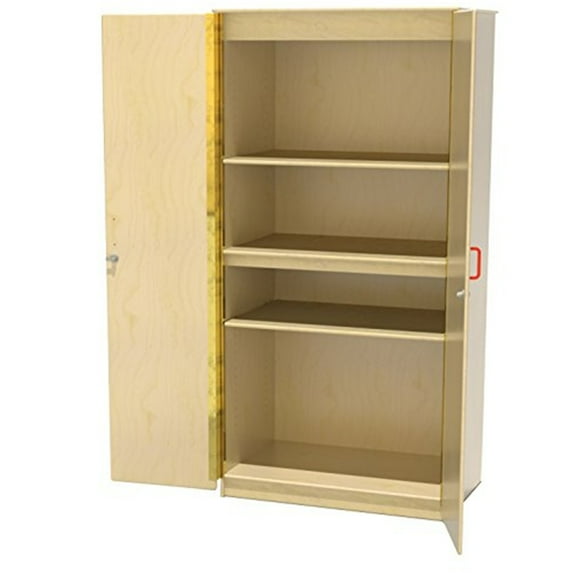 wood designs stationary classroom cabinet