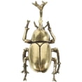 thumbnail image 1 of BRIGHTFUFU Decoración de latón sólido decoraciones de escarabajo escarabajo de latón figurado de insectos en miniatura, 1 of 7