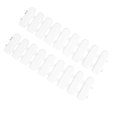 thumbnail image 1 of OULII 2pcs Miniature Garden Fence Mini Plastic White Decorative Fence Fairy Garden, 1 of 8