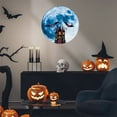 thumbnail image 4 of xiaxaixu Halloween Wall Sticker, Luminous Scarecrow Print PVC Decals Posters, 4 of 5