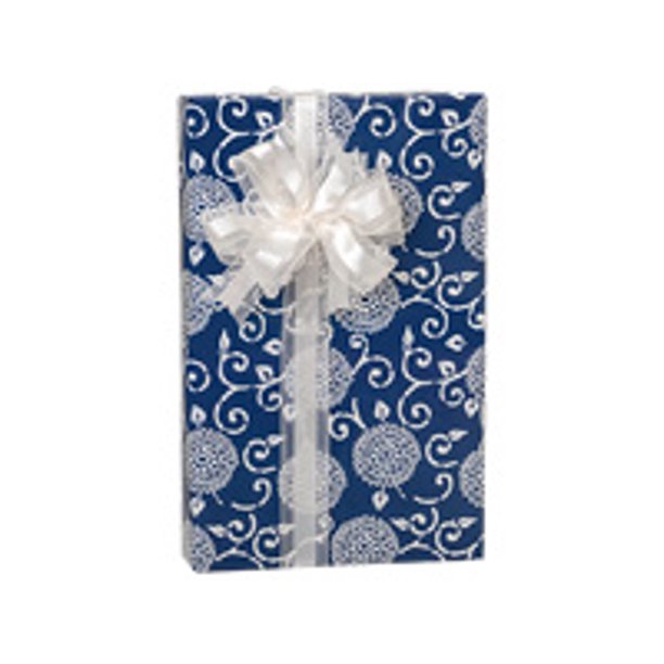 Blue Indigo Rhapsod Birthday / Special Occasion Gift Wrap Wrapping