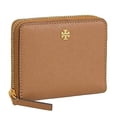 thumbnail image 3 of Tory Burch Women's Emerson Saffiano Leather Small Wallet (Moose), 3 of 4