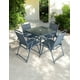 thumbnail image 4 of Comedor para Jardín Ilios Innova 4 Sillas y Mesa Color Gris, 4 of 9