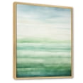 thumbnail image 2 of Designart "Harmonic Horizon Landscape In Minimalism III" Minimalism Floater Framed Wall Art Prints, 2 of 5