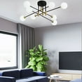 thumbnail image 6 of MONIPA Nordic Chandelier Metal Sputnik Pendant Ceiling Lighting, 6 of 18