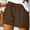 Coffee, variant on YLOMAY Women’s Shorts Summer Women Short Pants Elastic Mid Waist Pocket Drawstring Shorts Solid Color Comfortable Shorts Lady Loose Fit School Wear Army Green L