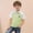 Green, variant on Striped Short Sleeve Polo Shirt for Boys Collared Preppy School Uniform Top Summer Golf Classroom Weekend Casual Wear Picture Day Outfit Travel Look