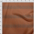 thumbnail image 3 of oneOone Polyester Lycra Fabric Stripe & Paisley Ikat Print Sewing Fabric BTY 56 Inch Wide, 3 of 4